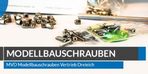 Beitragsbild des Blogbeitrags Modellbauschrauben in allen Formaten