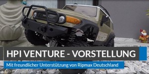 Beitragsbild des Blogbeitrags HPI Racing Venture Toyota FJ Cruiser – Unboxing & Review