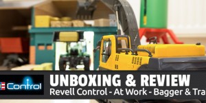 Beitragsbild des Blogbeitrags Revell Control – At Work – Bagger & Traktor 