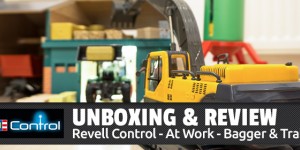 Beitragsbild des Blogbeitrags Revell Control – At Work – Bagger & Traktor