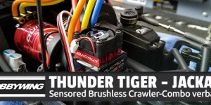 Beitragsbild des Blogbeitrags Hobbywing Brushless Crawler-Combo für Thunder Tiger JACKAL – G-LOG #2