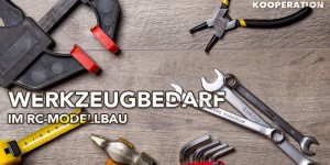 Beitragsbild des Blogbeitrags Werkzeugbedarf im RC-Modellbau