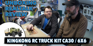 Beitragsbild des Blogbeitrags KingKong RC Truck Kit CA30 ZIS/ZIL-151 6×6 1:12 – Unboxing
