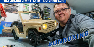 Beitragsbild des Blogbeitrags FMS Suzuki Jimny LJ10 1:6 – Crawler RTR 2.4GHz | UNBOXING