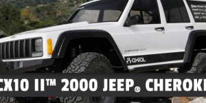 Beitragsbild des Blogbeitrags Axial Racing – SCX10 II™ 2000 Jeep® Cherokee 