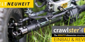 Beitragsbild des Blogbeitrags crawlster 4wd – BTA LenkSystem für den Axial Wraith / RR10 Bomber