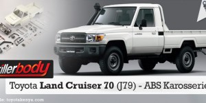 Beitragsbild des Blogbeitrags Neue Killerbody – Toyota Land Cruiser 70 (J79) ‚2007 – ABS / Hartplastik Karosserie 