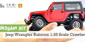 Beitragsbild des Blogbeitrags Orlandoo OH35A01 – Jeep Wrangler Rubicon – Scale Crawler in Smartphone Größe 1:35