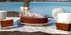 Beitragsbild des Blogbeitrags „Kuchenschokolade“ oder der wohl schokoladigste Schokoladenkuchen der Welt 