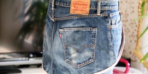 Beitragsbild des Blogbeitrags mosauerins DIY Gartenschürze (upcycling)