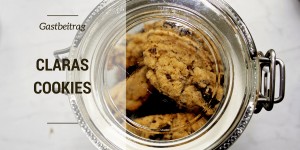 Beitragsbild des Blogbeitrags Claras Erdnuss Cookies