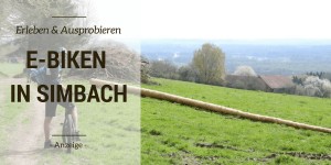 Beitragsbild des Blogbeitrags Mosauerin geht e-Biken in Simbach 