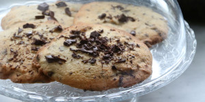 Beitragsbild des Blogbeitrags Schoko Cookies von der schnellen Sorte 