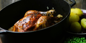 Beitragsbild des Blogbeitrags Zitronenhuhn 
