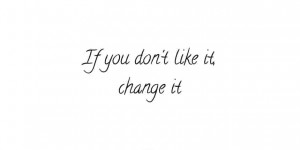 Beitragsbild des Blogbeitrags Wesnesday Word: If you don’t like it change it 