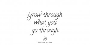 Beitragsbild des Blogbeitrags Wednesday word: Grow through what you go through 
