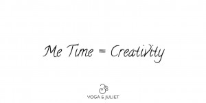Beitragsbild des Blogbeitrags Wednesday Word: Me Time = Creativity 