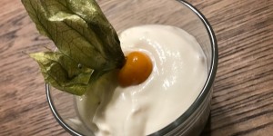 Beitragsbild des Blogbeitrags Süssmost-Creme a la Katrin