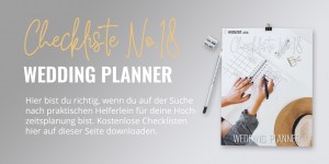 Beitragsbild des Blogbeitrags Wedding Planner Checkliste