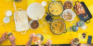 Beitragsbild des Blogbeitrags Gelbes Gemeinschafts Curry #lotoflove 