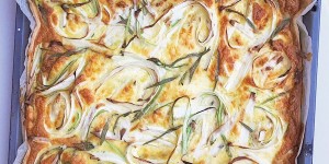 Beitragsbild des Blogbeitrags Spargelquiche