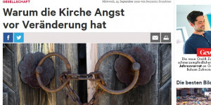 Beitragsbild des Blogbeitrags Zwei Interviews in Richtung lebendige Kirche