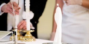 Beitragsbild des Blogbeitrags Sprüche zur Hochzeitskerze