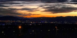 Beitragsbild des Blogbeitrags Sonnenuntergang über Wien – Night Shots 
