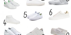 Beitragsbild des Blogbeitrags fashion – blow a dandelion: white sneakers