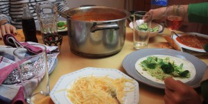 Beitragsbild des Blogbeitrags family dinner – Burrito-Time