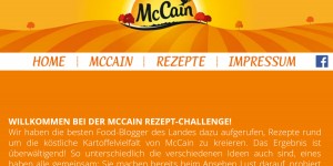 Beitragsbild des Blogbeitrags VOTING – McCain Rezept Challenge