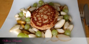 Beitragsbild des Blogbeitrags [Schwangerschaftsdia] Vollkorn-Pancakes 