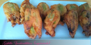 Beitragsbild des Blogbeitrags [Food] Gefüllte Zucchiniblüten 