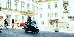 Beitragsbild des Blogbeitrags Piaggio MP3 500ie Sport – Limoservice