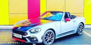 Beitragsbild des Blogbeitrags Video Test Abarth 124 Spider 
