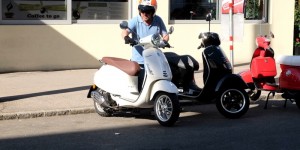 Beitragsbild des Blogbeitrags Vespa Primavera 125 IGET ABS – White Bride 