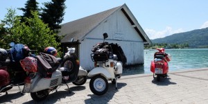 Beitragsbild des Blogbeitrags 2. Vespa Days Pörtschach – Wespenschwarm am Wörthersee