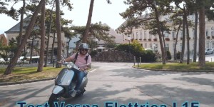 Beitragsbild des Blogbeitrags Test Vespa Elettrica