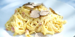 Beitragsbild des Blogbeitrags Casarecce al tartufo nero