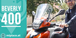 Beitragsbild des Blogbeitrags Videotest Piaggio Beverly 400 S 