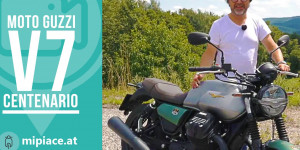 Beitragsbild des Blogbeitrags Videotest Moto Guzzi V7 Centenario
