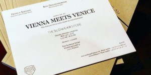 Beitragsbild des Blogbeitrags Vienna meets Venice – The Slowear Store