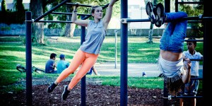 Beitragsbild des Blogbeitrags Streetworkout Platz im Lehener Park eröffnet