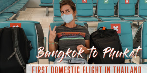 Beitragsbild des Blogbeitrags How Difficult is to Travel in Thailand During Pandemic? Our First Domestic Flight after ASQ