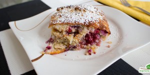 Beitragsbild des Blogbeitrags Reisauflauf mit Beeren 