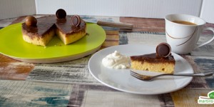 Beitragsbild des Blogbeitrags Toffifee-Kuchen aus dem Vitalwunder 