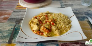 Beitragsbild des Blogbeitrags Hühnchen-Curry á la Druckwunder 