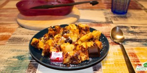 Beitragsbild des Blogbeitrags Omlett mit der köstlichen Mon Chéri Kirsche