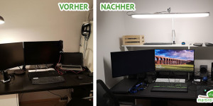 Beitragsbild des Blogbeitrags DIY: Große Schreibtischlampe für mein Homeoffice