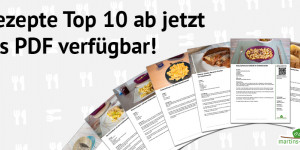 Beitragsbild des Blogbeitrags Rezepte-Top 10 aus 2020 jetzt als PDF verfügbar